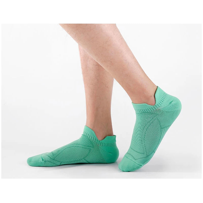 SocksFit - Meias Esportivas Anti-Suor e Antiderrapantes para Corrida, Yoga e Basquete - Unissex