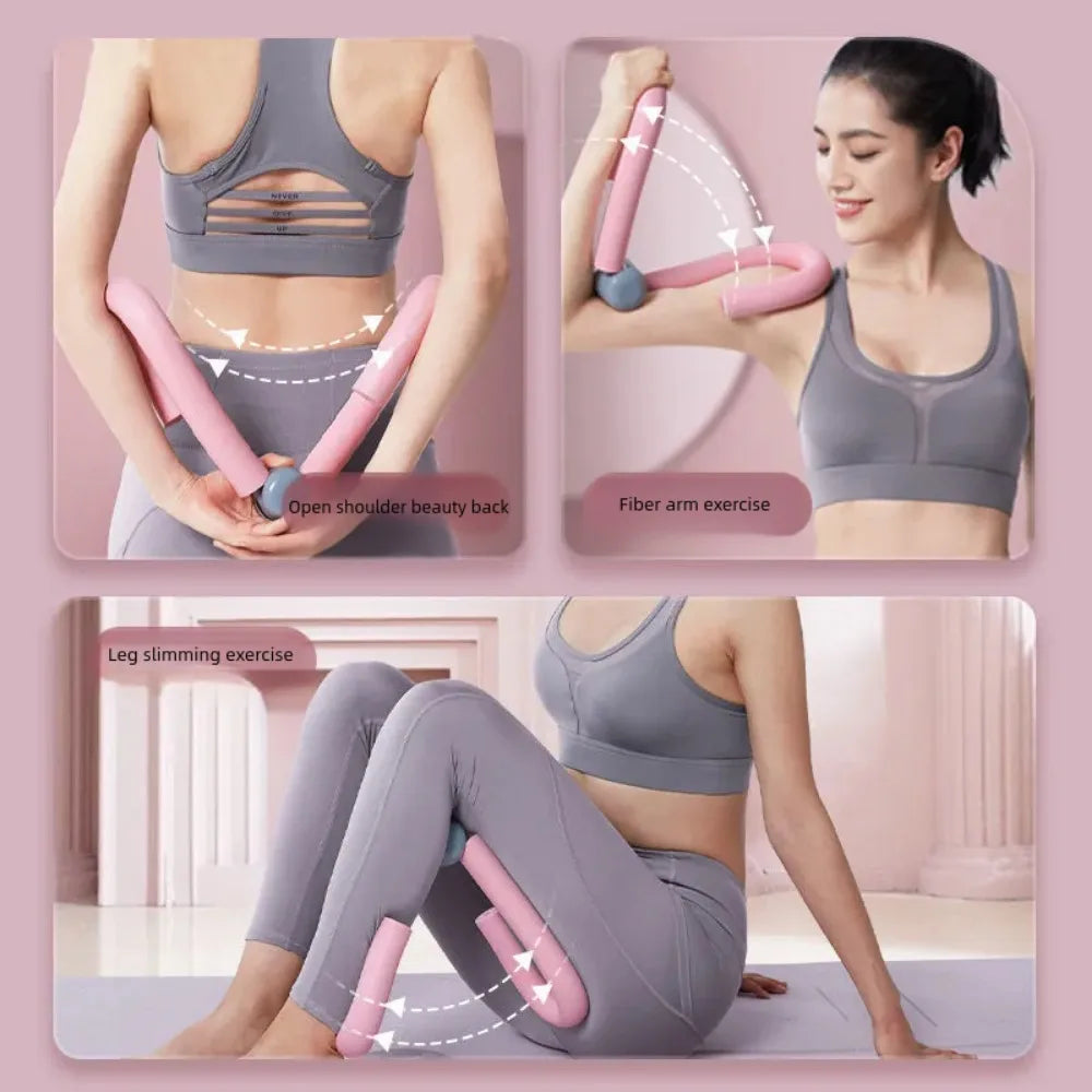 Treinador de Força dos Músculos do Assoalho Pélvico - Equipamento de Fitness para Elevação do Quadril, Yoga, Exercício de Pernas e Coxas