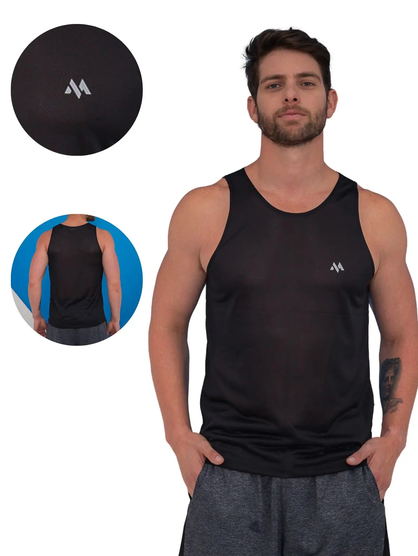Regata Masculina Slim Fit - Camiseta Dry Fit de Moda Masculina