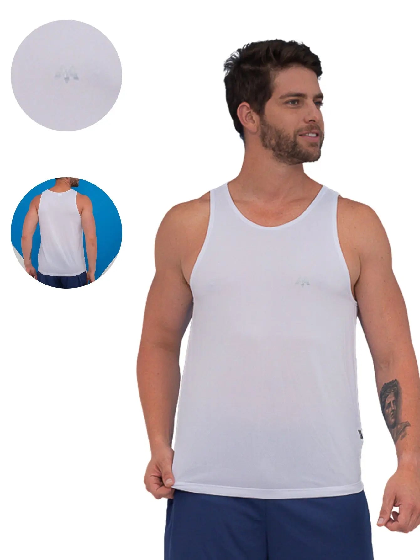 Regata Masculina Slim Fit - Camiseta Dry Fit de Moda Masculina