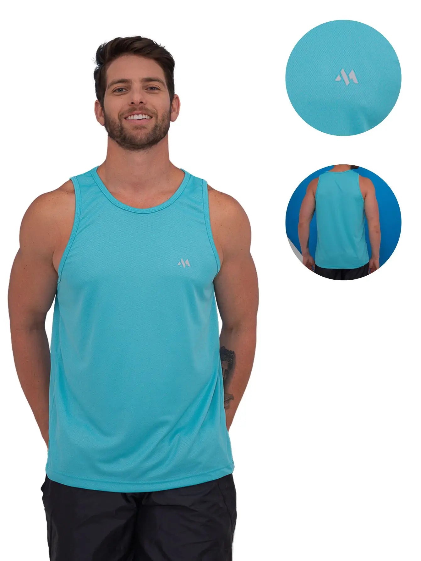 Regata Masculina Slim Fit - Camiseta Dry Fit de Moda Masculina