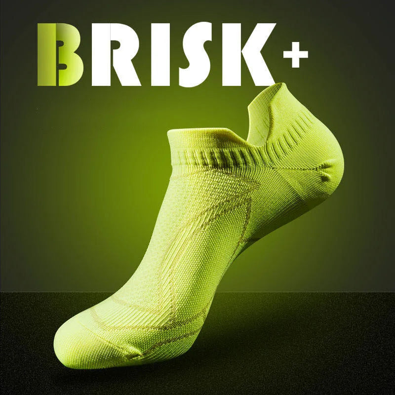 SocksFit - Meias Esportivas Anti-Suor e Antiderrapantes para Corrida, Yoga e Basquete - Unissex