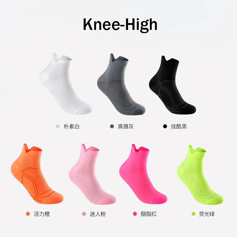 SocksFit - Meias Esportivas Anti-Suor e Antiderrapantes para Corrida, Yoga e Basquete - Unissex