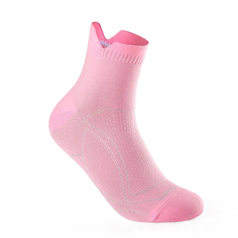 SocksFit - Meias Esportivas Anti-Suor e Antiderrapantes para Corrida, Yoga e Basquete - Unissex