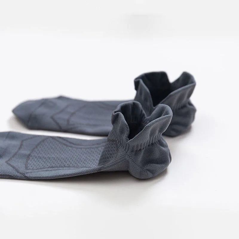 SocksFit - Meias Esportivas Anti-Suor e Antiderrapantes para Corrida, Yoga e Basquete - Unissex