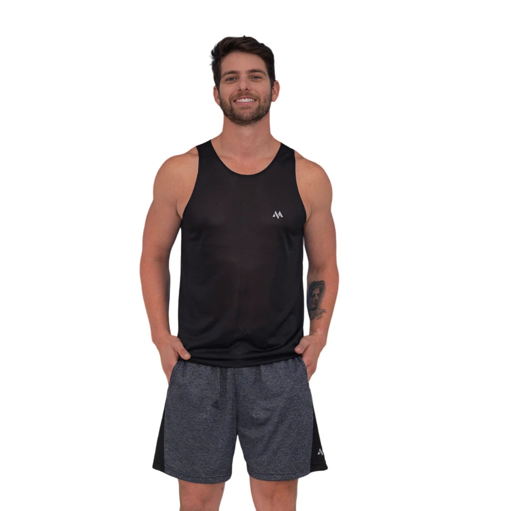 Regata Masculina Slim Fit - Camiseta Dry Fit de Moda Masculina