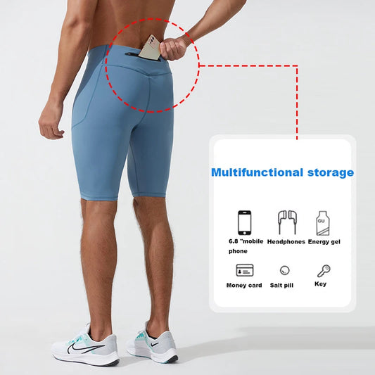 Shorts de Performance Masculino para Treino, Corrida e Musculação