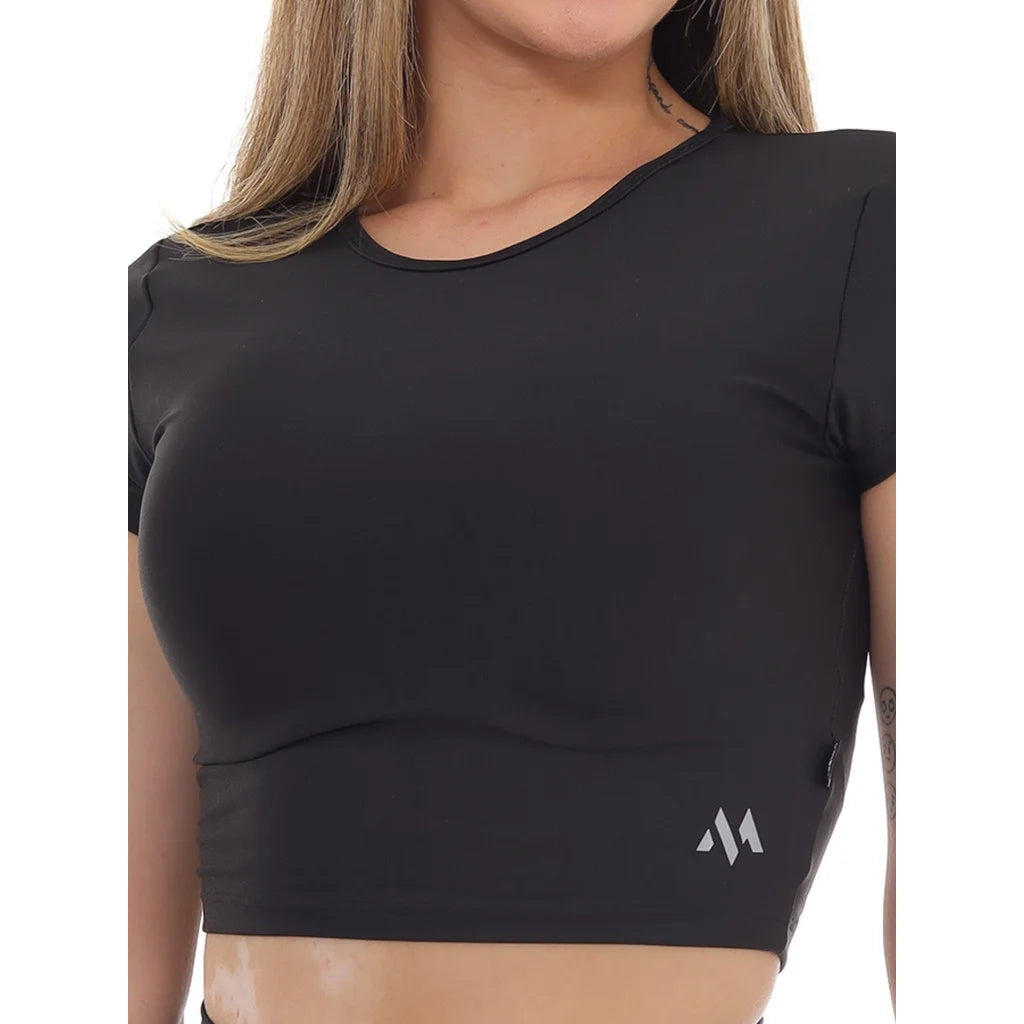 Cropped Fitness FELPED - Top de Academia Feminino