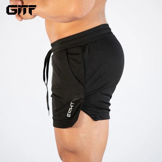 Shorts Masculino GITF - Treino, Esportes, Casual, Fitness, Corrida, Compressão, Secagem Rápida