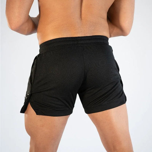 Shorts Masculino GITF - Treino, Esportes, Casual, Fitness, Corrida, Compressão, Secagem Rápida