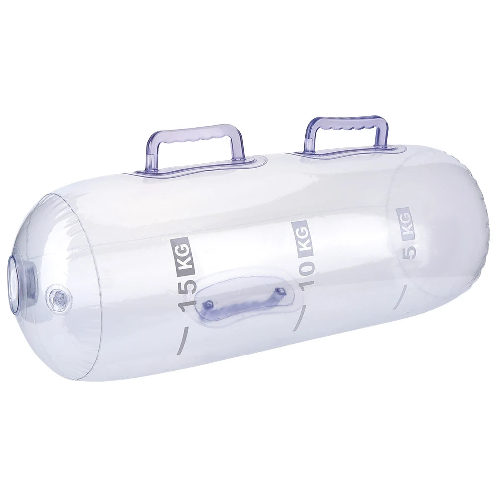 Bolsa de Treinamento Aqua Bag - Peso Ajustável 5/10/15Kg, Equipamento de Fitness com Água, Substituto de Saco de Areia para Treino de Força